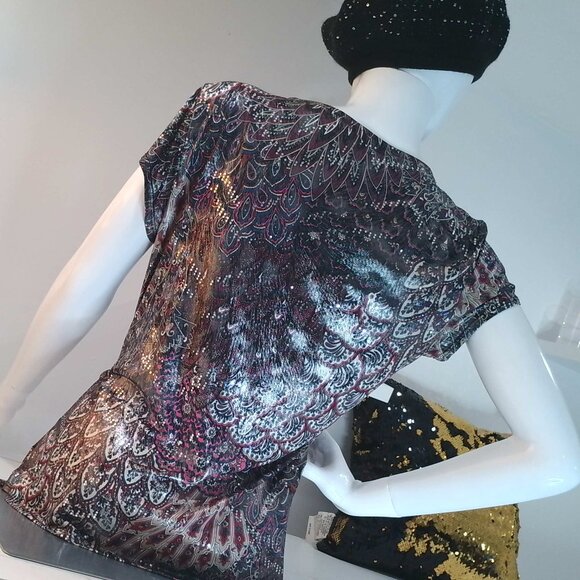 Formal metallic design top - Picture 2 of 6